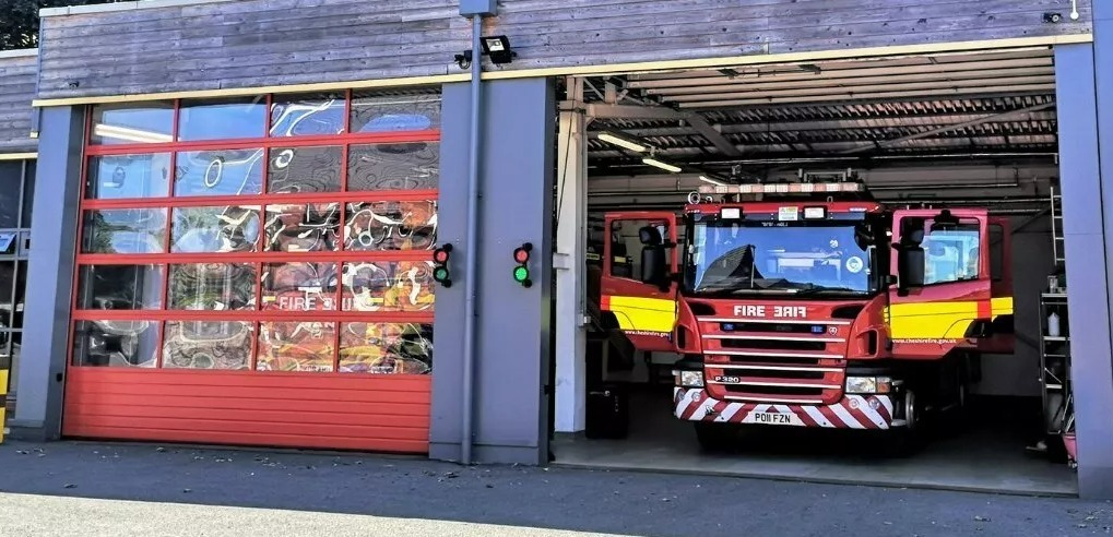 Cheshire Fire & Rescue Service - On-call fire stations