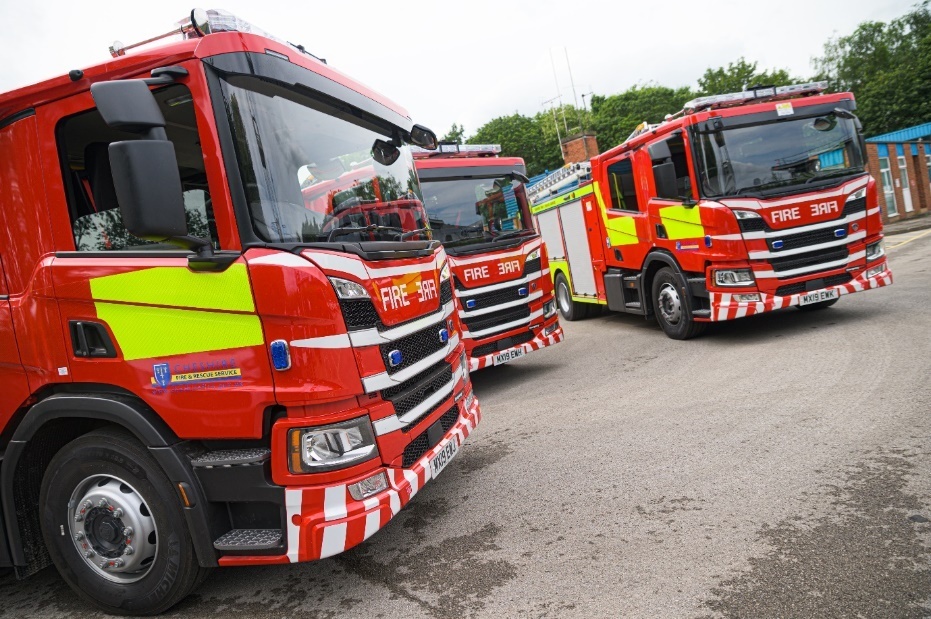 Cheshire Fire & Rescue Service - Vehicles